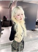 《RIHO》ホワイトブロンド^^