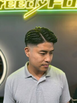 グリーディーフォックス 三軒茶屋(GreedyFOX) 波巻き/マッシュパーマ/ウルフ/ハイライト<理容室>三軒茶屋