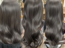 【オリーブグレージュ】[恵比寿/カラー/イルミナカラー/ダブルカラー/トリートメント/前髪カット/メンズ]