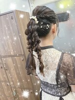 ビーンヘアスタジオ 蒲田(Bean hair studio)&nbsp;ポニーツインでキュートに♪