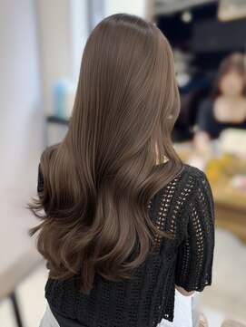ハピネス 梅田茶屋町店(HAPPINESS) レイヤーカット/ブリーチなし/韓国ヘア/ショコラグレージュ