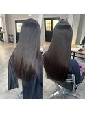縮毛矯正のBeforeAfter！岐阜美容室