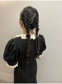 【タイト編み込み】