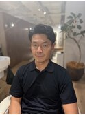 七三分けセンターパート刈り上げ