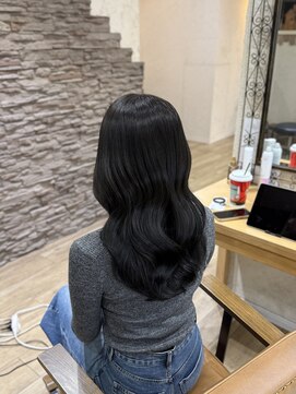 千葉/千葉駅/ダブルカラー/オリーブグレー/黒髪/ヘッドスパ