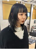 【天神今泉】ウルフレイヤーカット