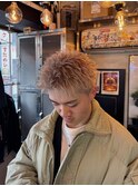 ニュアンスパーマ/波巻きツイストスパイラル[浅草/理容室]