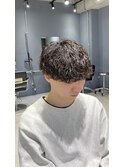 <99>シャドウパーマ/スパイラルパーマ/メンズサロン/メンズ/眉毛
