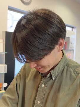 ディッセンバー 伊勢崎(December) メンズショート/センターパート/パーマ/ニュアンスパーマ