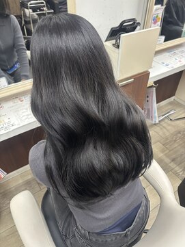 クレス 武蔵浦和店 暗髪就活カラー