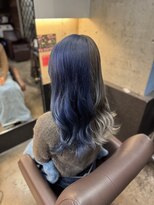 ホーミー(Homie) ネイビーブルー×シルバーグレーのバイカラーデザイン