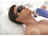 Men's【デザインカット＋痛み少ないクイックヒゲ　脱　毛1箇所 】火曜日不可