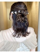 ロッカヘアエジェ(ROCCA hair eje.)&nbsp;イメチェンゆるふわハーフアップアレンジ