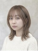 切りっぱなしミディアムレイヤー