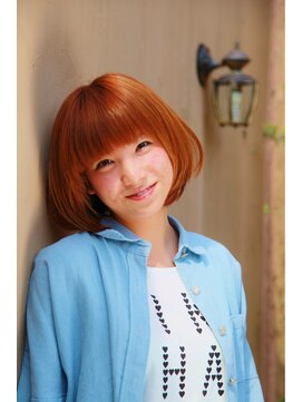 グラマー GLAMOUR ぱっつんボブ