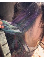 ビヨンドイー(beyond E)&nbsp;イヤリングユニコーンインナーカラー