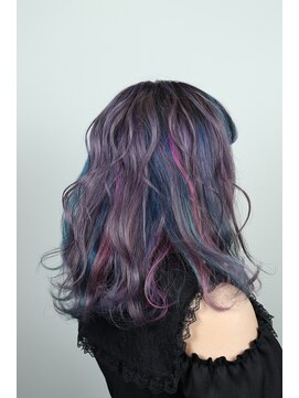 クリップ ジョイント ゴッド(CLIP JOINT GOD) パープルアッシュ×メッシュカラー♪