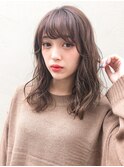 ゆる巻きショコラベージュ