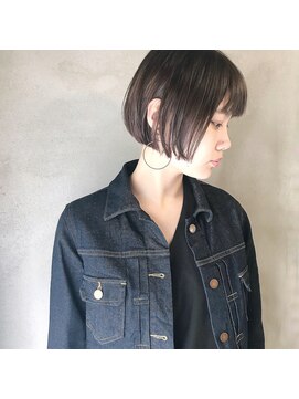 ミント(mint) リップラインでつくるミニボブ！