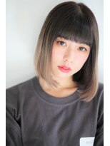 ジュール 池袋(Joule)&nbsp;ミルクティーベージュの内巻きボブ [池袋]