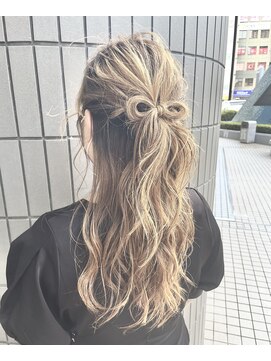 モードケイズ 阿倍野店(MODE K’s) リボンハーフアップ