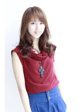 ラルジュ(large) 【large】なみなみウェーブ/アンニュイヘア