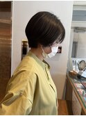 マニッシュショート 20代30代40代 ダークグレー