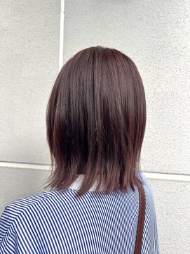 ロカ 表参道(loka) 外ハネ/ピンクベージュ[表参道/ブリーチ/ハイライト]Mai