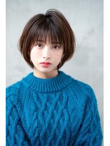 ケアリー 成増(Carelly) ☆大人かわいい前髪セシルカットココアブラウンネオウルフ