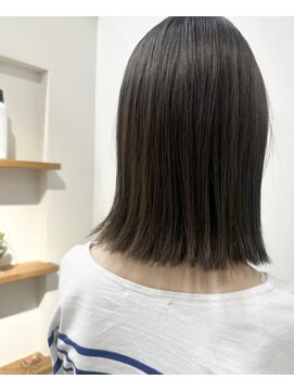 キートス ヘアーデザインプラス(kiitos hair design +) 切りっぱなしボブ