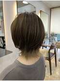 外はねウルフカット☆