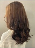 ゆるふわコテ巻き風ロング