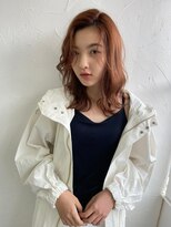 バサ 花小金井店(BASSA)&nbsp;くびレイヤーエモージュ前髪薄めバング小顔カット大人ガーリー