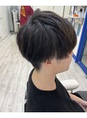 刈り上げ×ツーブロックマッシュ