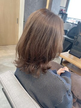 バッカ 横浜桜木町店(BACCA) くびれボブ.ライトグレージュ