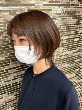 ヘアーアトリエ ラフェル(hair atelier Rafel) くびれショートウルフ　アッシュブラウン