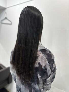 プルエクステのお店ネクスト(NEXT) #黒髪ロング