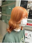 デザインカラー/レイヤーカット/ウェットヘア