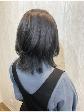 テーラヘアー 東金店(TELA HAIR) 透明感抜群＊ネイビーブラックカラー