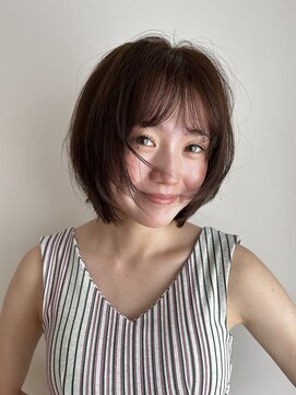 クラップス 杉田店(CLAPS) ヘアセット/ショートボブ/顔まわりレイヤー/レイヤーカット