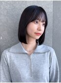 ◇ボブ 縮毛矯正 顔周りカット 表参道 髪質改善
