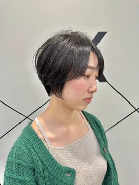シシ 大宮(She 2.) ショートボブマッシショート/前髪/イメチェン/グレージュカラー