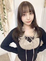 シンク オモテサンドウ(sync omotesando)&nbsp;チョコレートブラウン/レイヤーカット/ハッシュカット/韓国ヘア