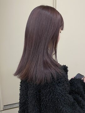 パークレーン アイス イヴェン(park lane ICI yeven) ブリーチ無しWカラーセミロング10代20代