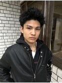 スパイキーツイストパーマ