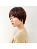 【平日限定】似合わせカット+透明感カラー+ケアトリートメント　￥13200