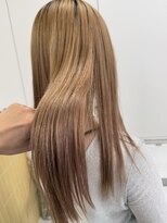 ディジョン(Dijon)&nbsp;韓国顔まわりレイヤーカットグレージュオリーブベージュブラウン