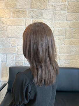 ヴァン カウンシル 川口店(VAN COUNCIL) オリーブベージュ×レイヤー【東川口　レイヤーカット】