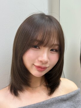 アマトウキョウスマートサロン(AMA TOKYO×Smart Salon) 【SAYAKAスタイル】顔まわり/レイヤーカット/小顔韓国くびれヘア