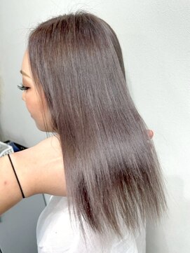 アフィナー(Afinar) 【横浜/横浜駅】髪質改善×艶ブラウンストレート